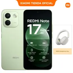 XIAOMI - REDMI Note 17 Pro Max 5G Verde 8GB+256GB + Redmi Headphones Neo