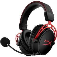 HYPERX - AUDÍFONOS INALÁMBRICOS CLOUD ALPHA - ROJO