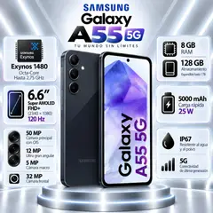 SAMSUNG - Galaxy A55 5G 8GB RAM 128GB