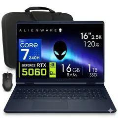 ALIENWARE - LAPTOP DELL AURORA 16' CORE 7 240H 2.5k 120HZ 32GB 1TB SSD Video 8GB RTX 5060 ULTRA VELOZ