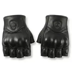 ICON - GUANTES DE CUERO MITONES PARA MOTO PERSUIT
