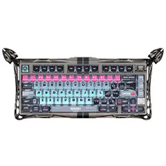 GRAVASTAR - TECLADO MERCURY V75 PRO HE CABLEADO INGLES CYBERPUNK - UFO MAGNETIC SWITCH