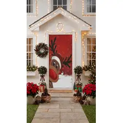 GENERICO - Funda para Decorar Puertas en Navidad, Modelo Surtido