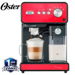 OSTER - Cafetera Automática de Espresso PrimaLatte BVSTEM6604R