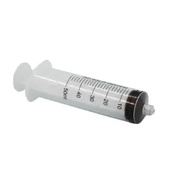 GENERICO - Jeringa Hipodérmica 50ML Con Aguja 18G x 1 1/2 x 10 Unidades