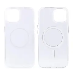 GK CASE - Case iPhone 13 MagSafe TPU Rígido transparente