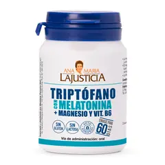 ANA MARIA LAJUSTICIA - Triptófano Melatonina Magnesio Vit. B6 Sabor Sin Sabor