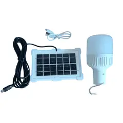 GENERICO - Foco Panel Solar Reflector Lámpara Recargable LED