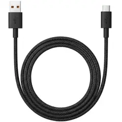 XIAOMI - Cable 6A USB-A a C 120W Nylon para Pad 6, Pad 5 (Tablets) Negro