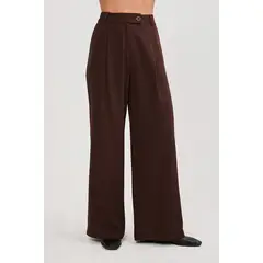 BANATY - PANTALON SEMI PALAZO CON PINZAS PARIS