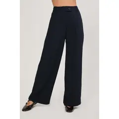 BANATY - PANTALON SEMI PALAZO CON PINZAS PARIS