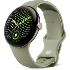 GOOGLE - Pixel Watch 5 (45mm) Smartwatch WiFi / Bluetooth Satin Pyrite/ Olive