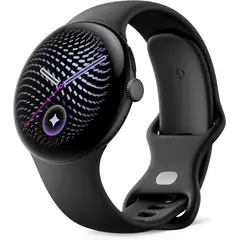 GOOGLE - Pixel Watch 5 (45mm) Smartwatch WiFi / Bluetooth Matte Black/ Obsidian
