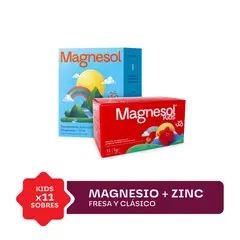 MAGNESOL - KIDS CAJA 11 SOBRES + CLÁSICO
