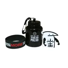 ANS PERFORMANCE - Porta proteina ANS + pulsera de goma + llavero musculoso