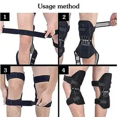 GENERICO - Rodillera Ortopédica Ajustable con Correas – Soporte para Rodilla