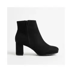 PALINI SHOES - Bota Larga taco 7 color marrón / negro