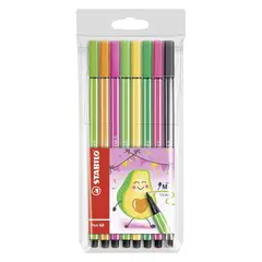 STABILO - Marcadores Pen 68 x 8 Living Color Avocado