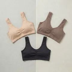 GENERICO - Pack x3 Top Deportivo de Algodón para Mujer Básico y Confortable - Multicolor