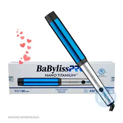 Babyliss Pro - Rizador BabylissPRO Nano Titanium BNTW150C de 38mm