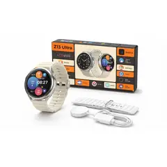 GENERICO - Smartwatch Z13 Ultra - Pantalla AMOLED, Correas Bicolor BLANCO