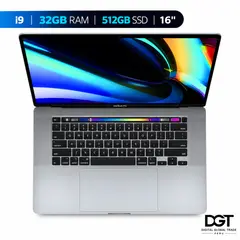 APPLE - MacBook Pro 16” 2019 A2141 Intel Core i9 32GB RAM 512GB SSD