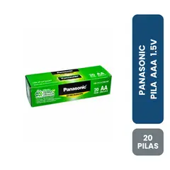 Panasonic - Pila AA Extra Duración 20 und