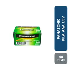 Panasonic - Pila AAA Extra Duración 40 und
