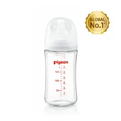 PIGEON - BIBERÓN SOFTOUCH DE VIDRIO ANTICÓLICOS 240 ML 8 OZ