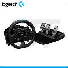 LOGITECH - TIMON-VOLANTE CON PEDAL G923 RACING WHEEL PC/XBOX, BLACK.