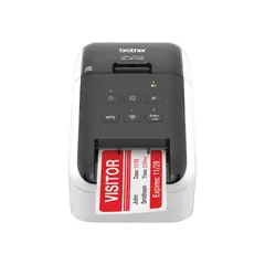 BROTHER INTERNATIONAL - Impresora de Etiquetas Brother QL810W con WiFi y Impresión Negro/Rojo