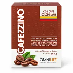 GENERICO - Cafezzino con Café Colombiano Omnilife – 30 sobres de 5 g