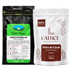 GENERICO - Pack Café 5 Estrellas 250 g y Cacao 250 g