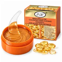 OEM - Parches Para Ojeras P&W Con Vitamina E Y Ácido Hialurónico 60 Unidades