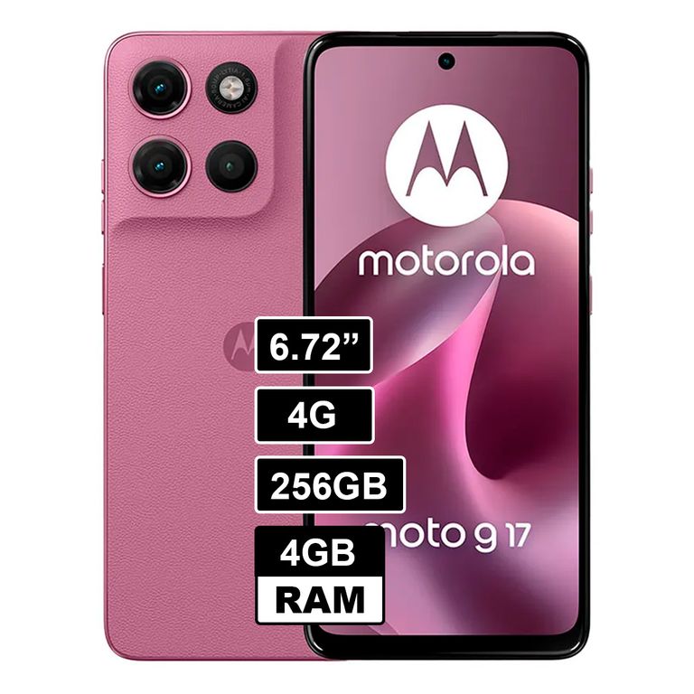 Moto G17 4GB 256GB Rosa
