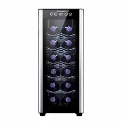 Electrolux - Cava de Vinos 12 Botellas ERW122XAMB | Negra