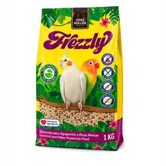 GENERICO - ALIMENTO PREMIUM PARA AGAPORNIS, NINFAS Y OTROS PERICOS MARCA FREZZLY 1kg