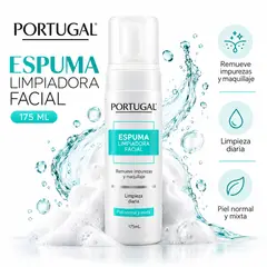 PORTUGAL - ESPUMA LIMPIADORA FACIAL 175ML