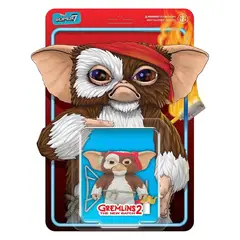 GREMLINS - Figura De Acción 2 ReAction - Gizmo Con Accesorios Super7