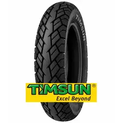 TIMSUN - Llanta De Moto Scooter 100-90-10 DOBLE PROPOSITO USO SIN CAMARA