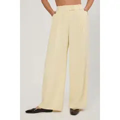 BANATY - PANTALON SEMI PALAZO CON PINZAS PARIS