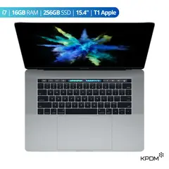 APPLE - MacBook Pro 2017 15.4” i7 16GB RAM + 256GB SSD Gris Espacial Reacondicionado Grado A