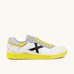 MUNICH - CONTINENTAL V2 69 Zapatillas de fútbol sala blanco y amarillo