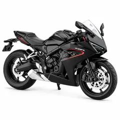 GENERICO - Motocicleta Honda CBR650R Escala 1.12 color negro