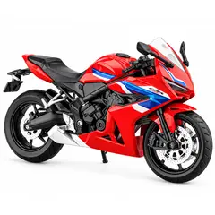 GENERICO - Motocicleta Honda CBR650R Escala 1.12 color rojo
