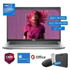 Dell - Laptop semi nueva Latitude 5420 Core i7 11va 8GB RAM 256GB SSD 14 + Mouse + Funda + USB 64 GB