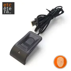 GENERICO - Lector de huellas biométrico Usb con cable 1,5 m Windows Hello Win 10 11