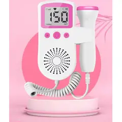GENERICO - Doppler Fetal Portátil Digital para Escuchar los Latidos del Bebé