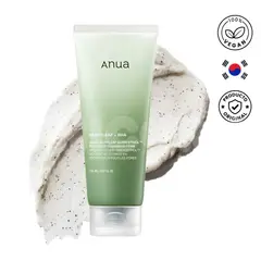 Anua - Espuma Limpiadora Facial Heartleaf Quercetinol Pore Deep Cleansing Foam Poros Piel Grasa 150 ml