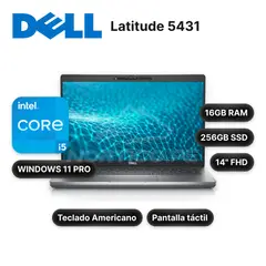 Dell - Laptop Latitude 5431 Core I5-1250P 16GB 256GB SSD 14" Reacondicionado(MFGYR.2023)